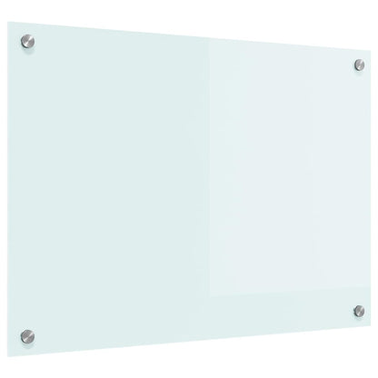 Rivestimento da Cucina Bianco 70 x 50 x 0.8 cm vetro temperato