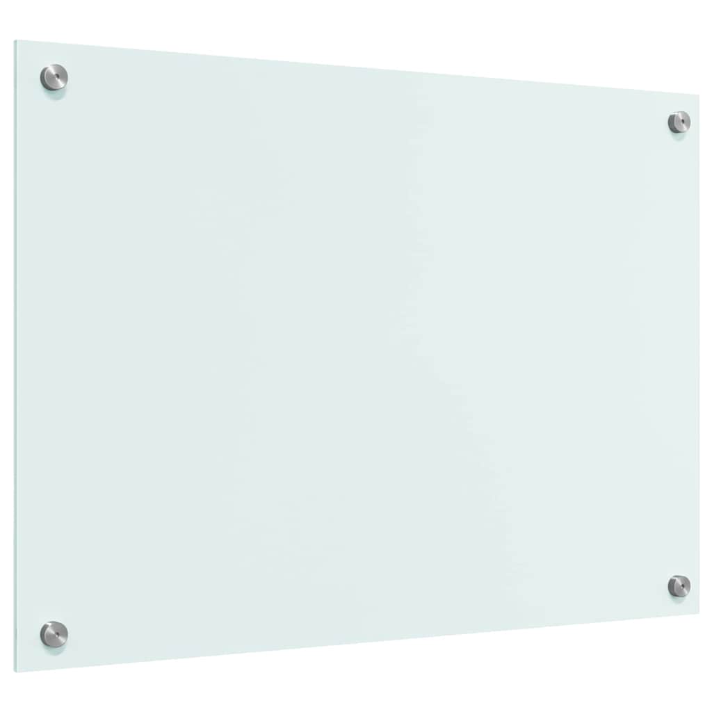 Rivestimento da Cucina Bianco 70 x 50 x 0.8 cm vetro temperato