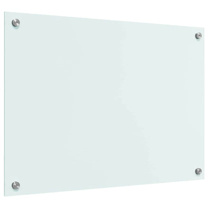 Rivestimento da Cucina Bianco 70 x 50 x 0.8 cm vetro temperato