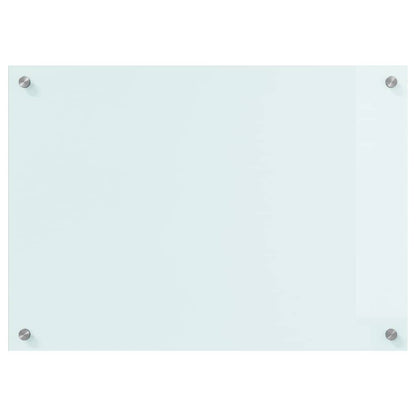 Rivestimento da Cucina Bianco 70 x 50 x 0.8 cm vetro temperato