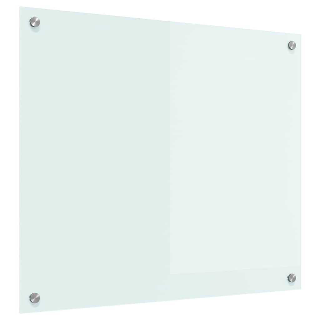 Rivestimento da Cucina Bianco 70 x 60 x 0.8 cm vetro temperato