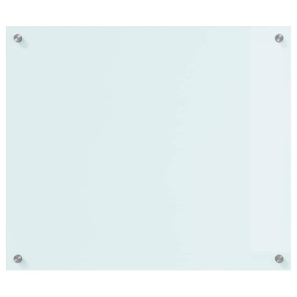 Rivestimento da Cucina Bianco 70 x 60 x 0.8 cm vetro temperato