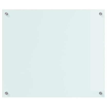 Rivestimento da Cucina Bianco 70 x 60 x 0.8 cm vetro temperato