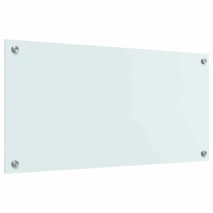Rivestimento da Cucina Bianco 80 x 40 x 0.8 cm vetro temperato