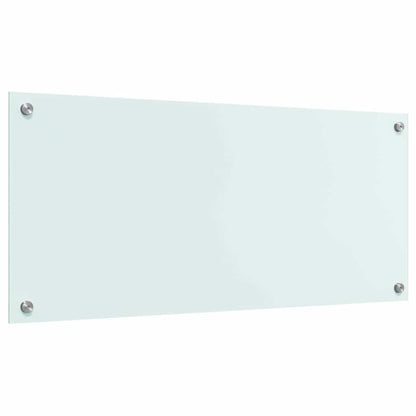 Rivestimento da Cucina Bianco 90 x 40 x 0,8 cm vetro temperato