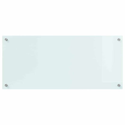 Rivestimento da Cucina Bianco 90 x 40 x 0,8 cm vetro temperato