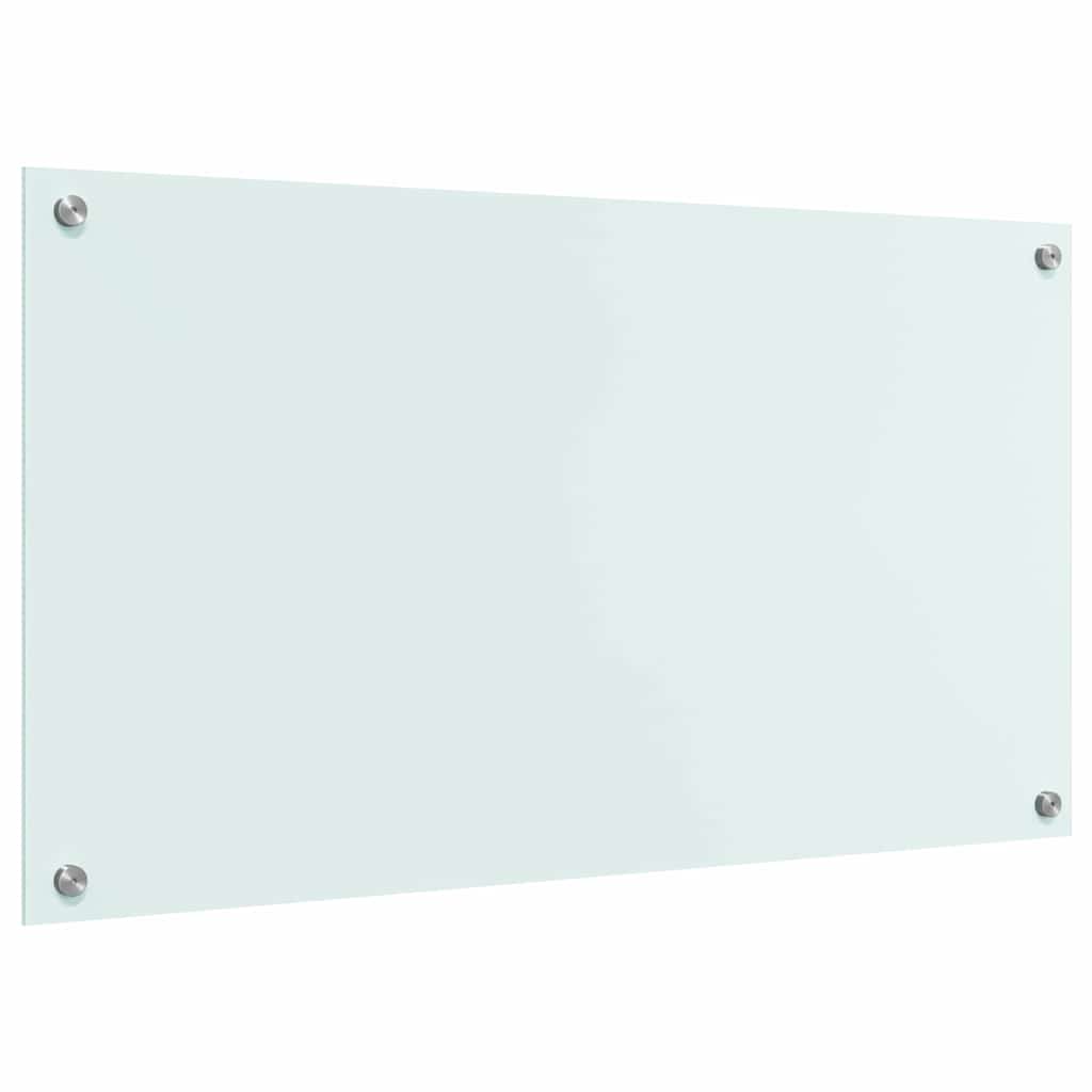 Rivestimento da Cucina Bianco 90 x 50 x 0.8 cm vetro temperato