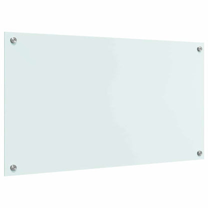 Rivestimento da Cucina Bianco 90 x 50 x 0.8 cm vetro temperato
