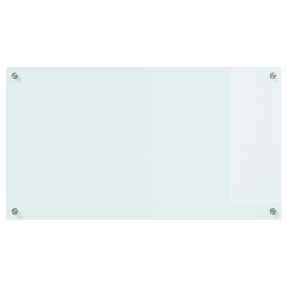 Rivestimento da Cucina Bianco 90 x 50 x 0.8 cm vetro temperato