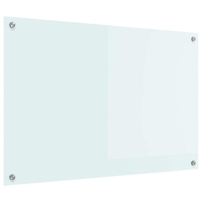 Rivestimento da Cucina Bianco 90 x 60 x 0.8 cm vetro temperato