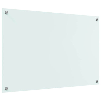 Rivestimento da Cucina Bianco 90 x 60 x 0.8 cm vetro temperato