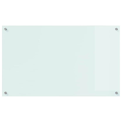 Rivestimento da Cucina Bianco 100 x 60 x 0.8 cm vetro temperato