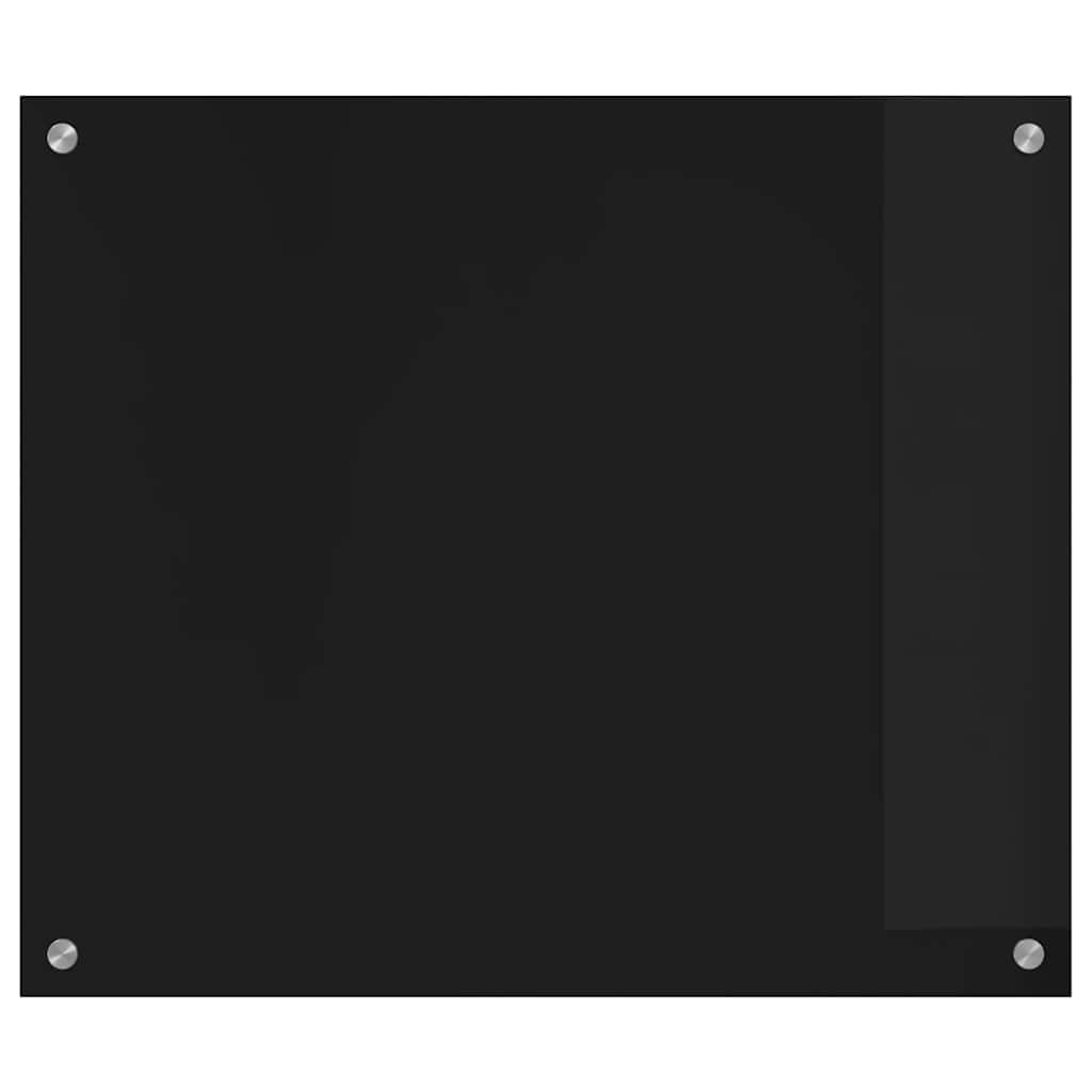 Rivestimento da Cucina Nero 70 x 60 x 0.8 cm vetro temperato