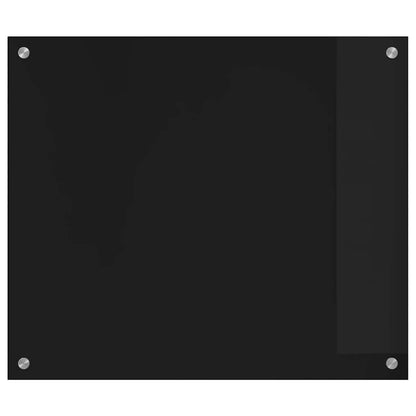 Rivestimento da Cucina Nero 70 x 60 x 0.8 cm vetro temperato
