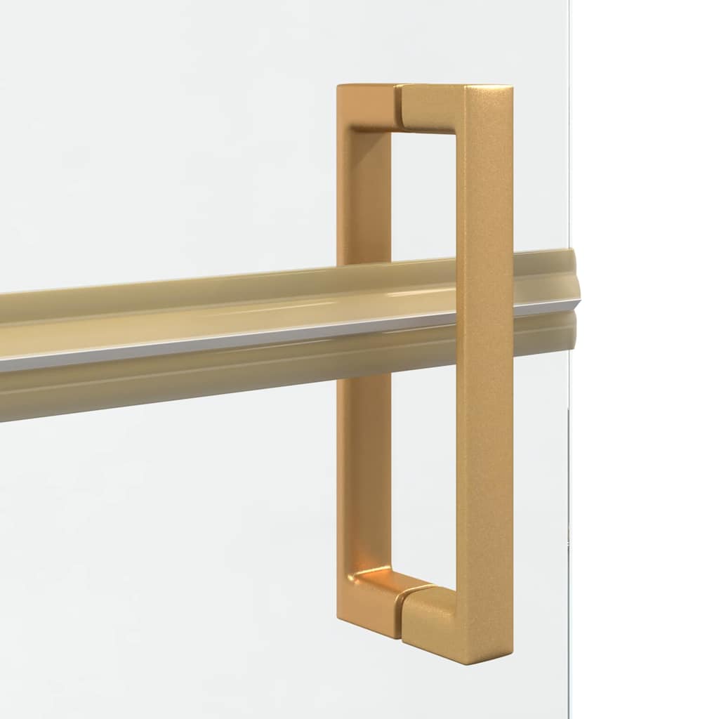 Parete doccia Walk-in Oro e trasparente 80 x 190 cm - homemem39