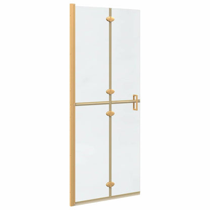 Parete doccia Walk-in Oro e trasparente 80 x 190 cm - homemem39