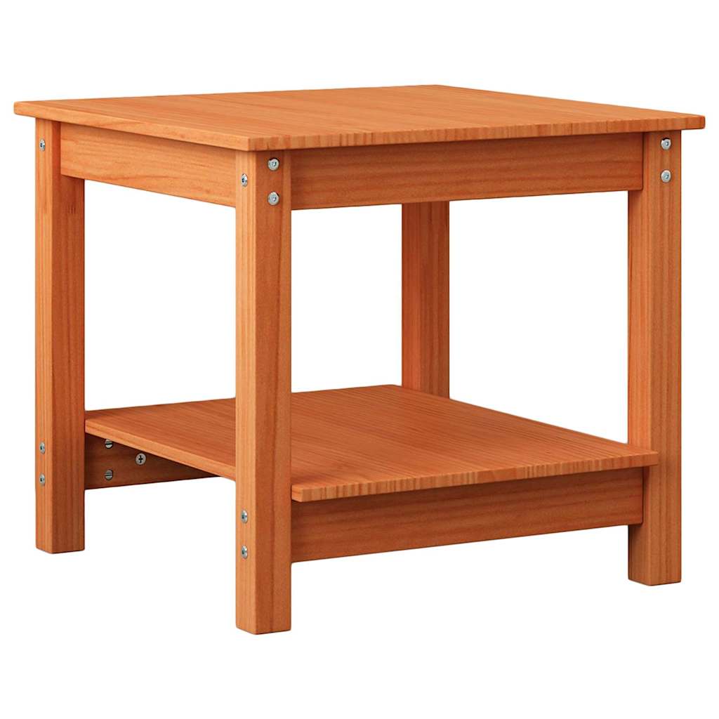 Tavolino da salotto Cera marrone 50 x 50 x 45 cm