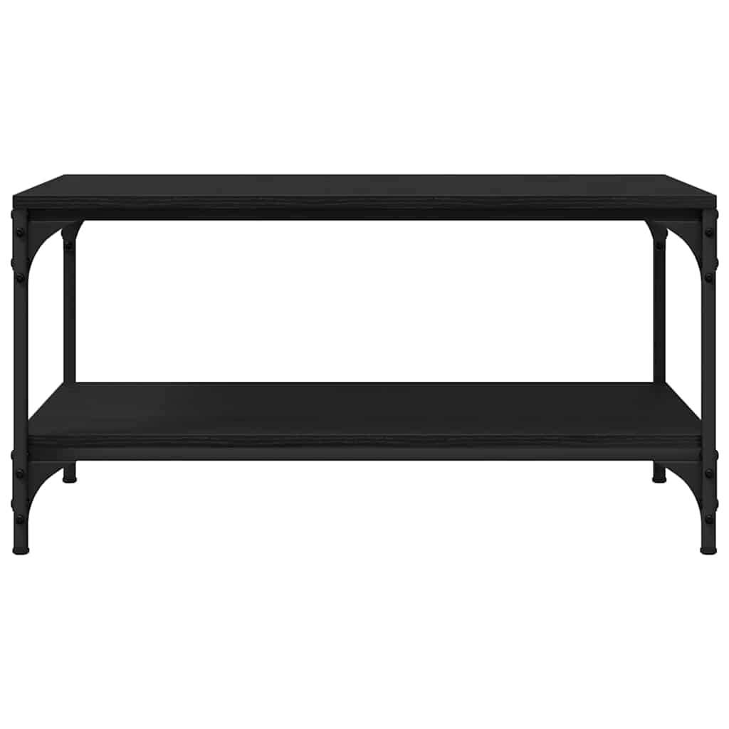 Tavolino da salotto Rovere Nero 81 x 50 x 40 cm