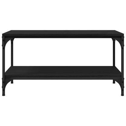 Tavolino da salotto Rovere Nero 81 x 50 x 40 cm