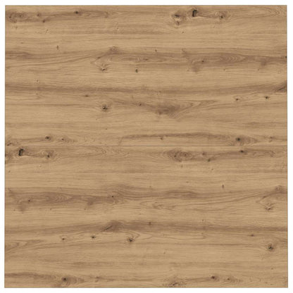 Tavolino da salotto rovere artigianale 100 x 100 x 40 cm