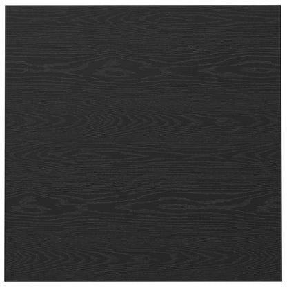 Tavolino da salotto Rovere nero 100 x 100 x 40 cm