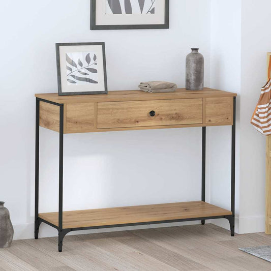 Tavolo consolle Other rovere artigianale 100 x 34.5 x 75 cm