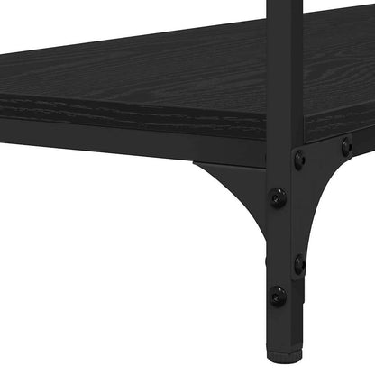 Tavolo consolle Other Rovere nero 100 x 34.5 x 75 cm