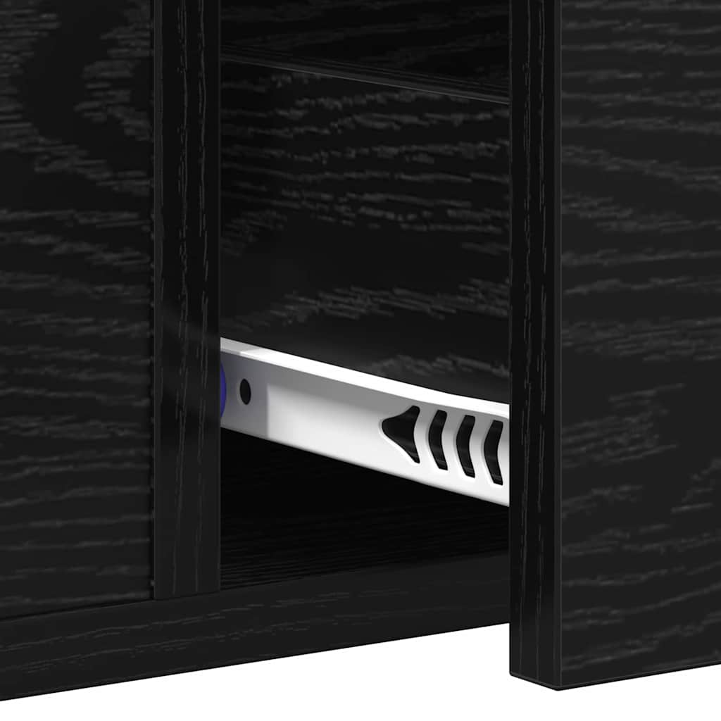 Tavolo consolle Other Rovere nero 100 x 34.5 x 75 cm