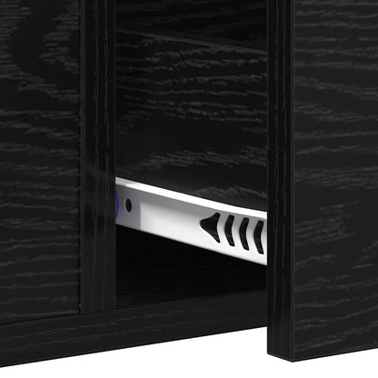 Tavolo consolle Other Rovere nero 100 x 34.5 x 75 cm