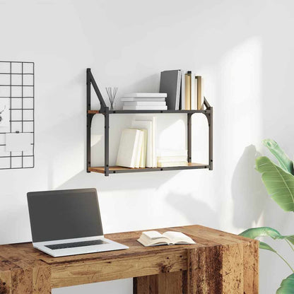 Scaffale da parete Legno vecchio 60 x 21 x 51 cm | homemem39