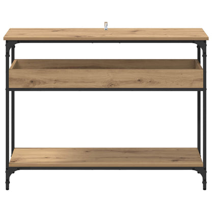 Tavolo consolle rovere artigianale 100 x 29 x 75 cm | homemem39