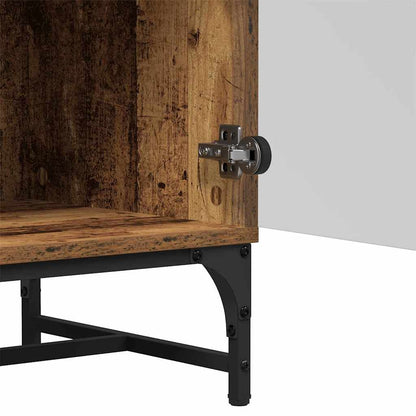 Credenza Legno vecchio 35 x 37 x 117 cm Legno multistrato