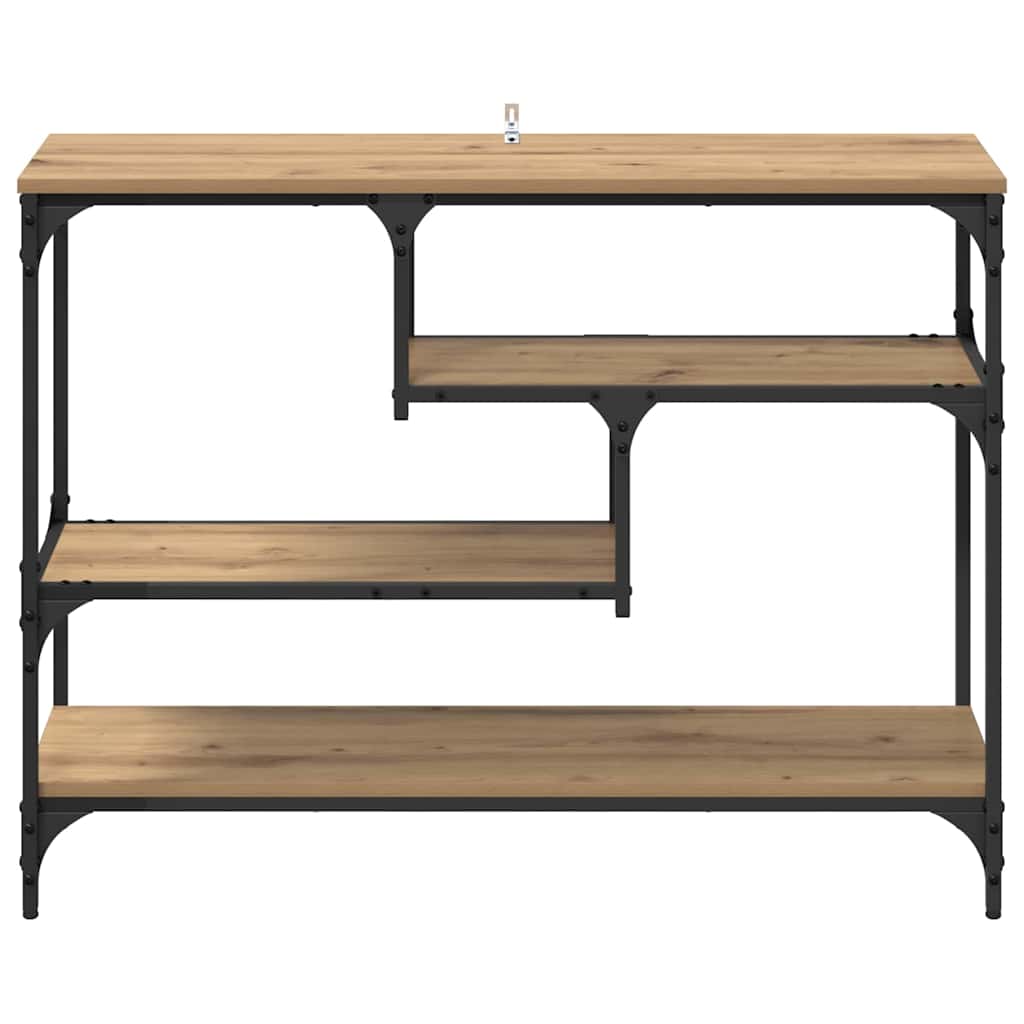 Tavolo consolle rovere artigianale 100 x 30 x 75 cm