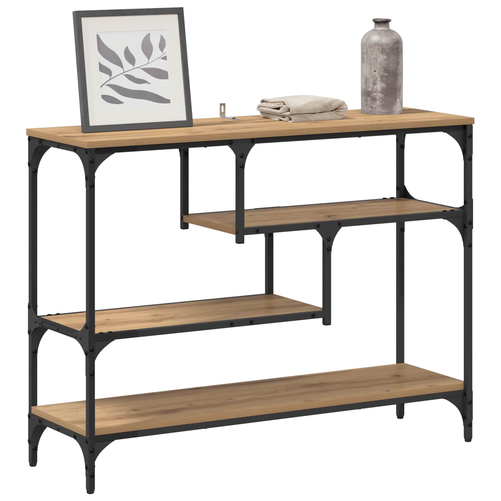 Tavolo consolle Rovere artigianale 100 x 30 x 75 cm | homemem39