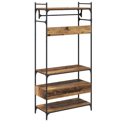 Guardaroba Legno vecchio 89 x 39 x 184.5 cm Legno multistrato