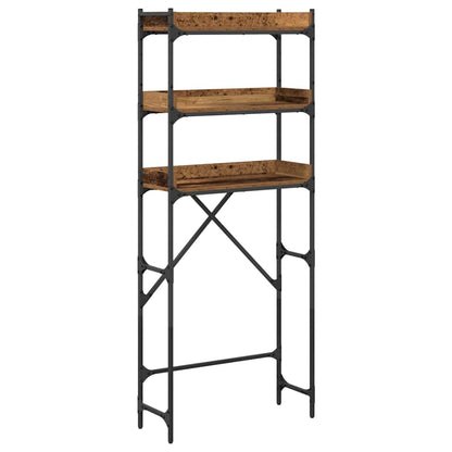 Mensola per lavatrice Legno vecchio 67 x 25 x 163 cm