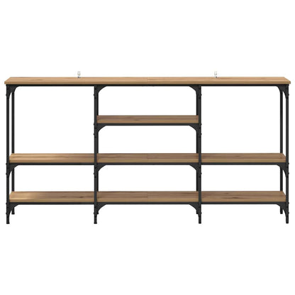 Tavolo consolle rovere artigianale 160 x 29 x 80 cm