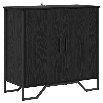 Credenza Nero 78 x 35.5 x 74.5 cm Legno multistrato