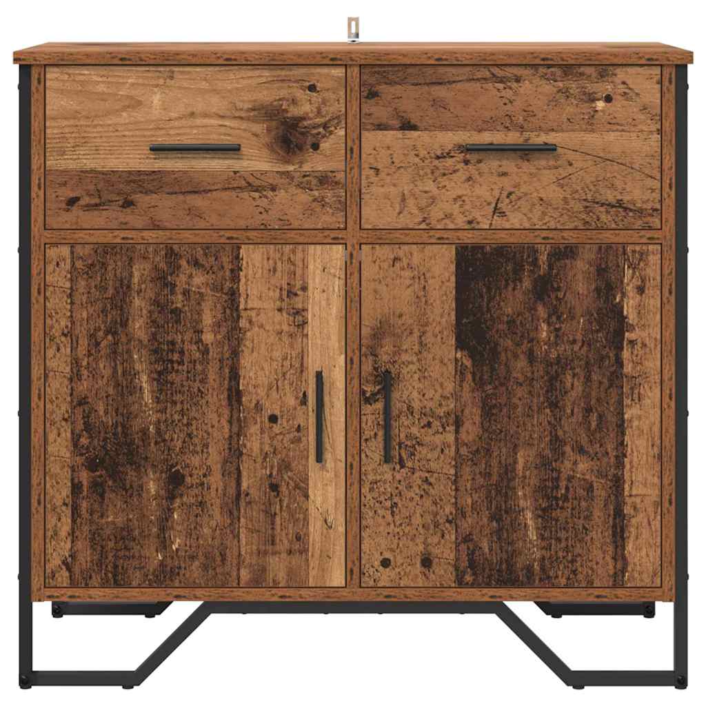 Credenza Legno vecchio 79.5 x 35.5 x 74.5 cm Legno multistrato