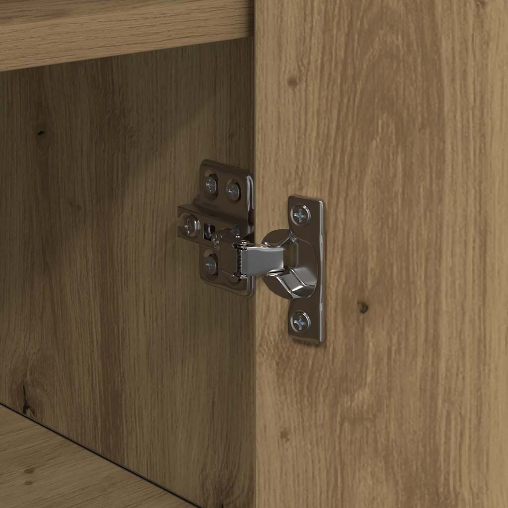 Credenza rovere artigianale 35 x 35.5 x 76 cm Legno multistrato