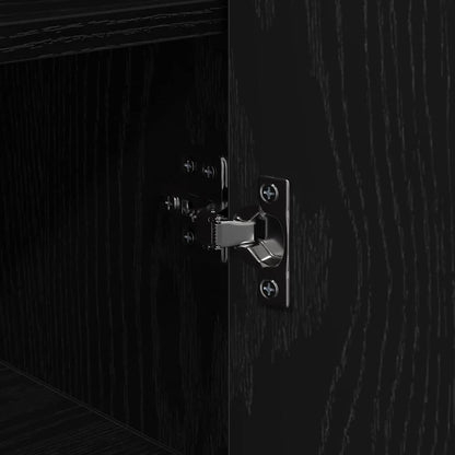 Credenza Rovere nero 35 x 35.5 x 76 cm Legno multistrato