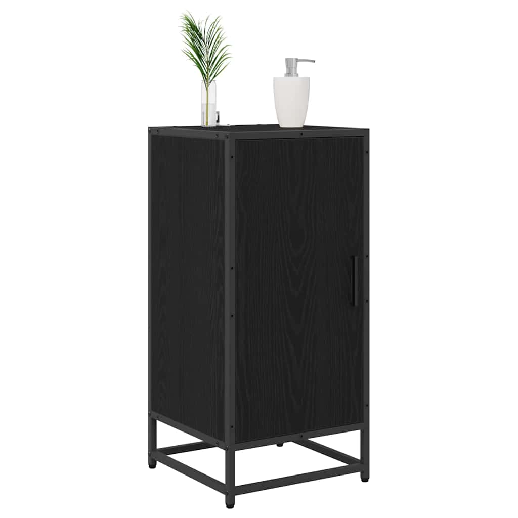 Credenza Rovere nero 35 x 35.5 x 76 cm Legno multistrato