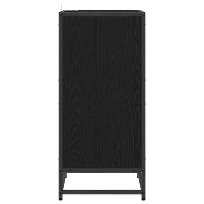 Credenza Rovere nero 35 x 35.5 x 76 cm Legno multistrato