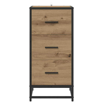 Credenza rovere artigianale 35,5 x 35 x 76 cm Legno multistrato