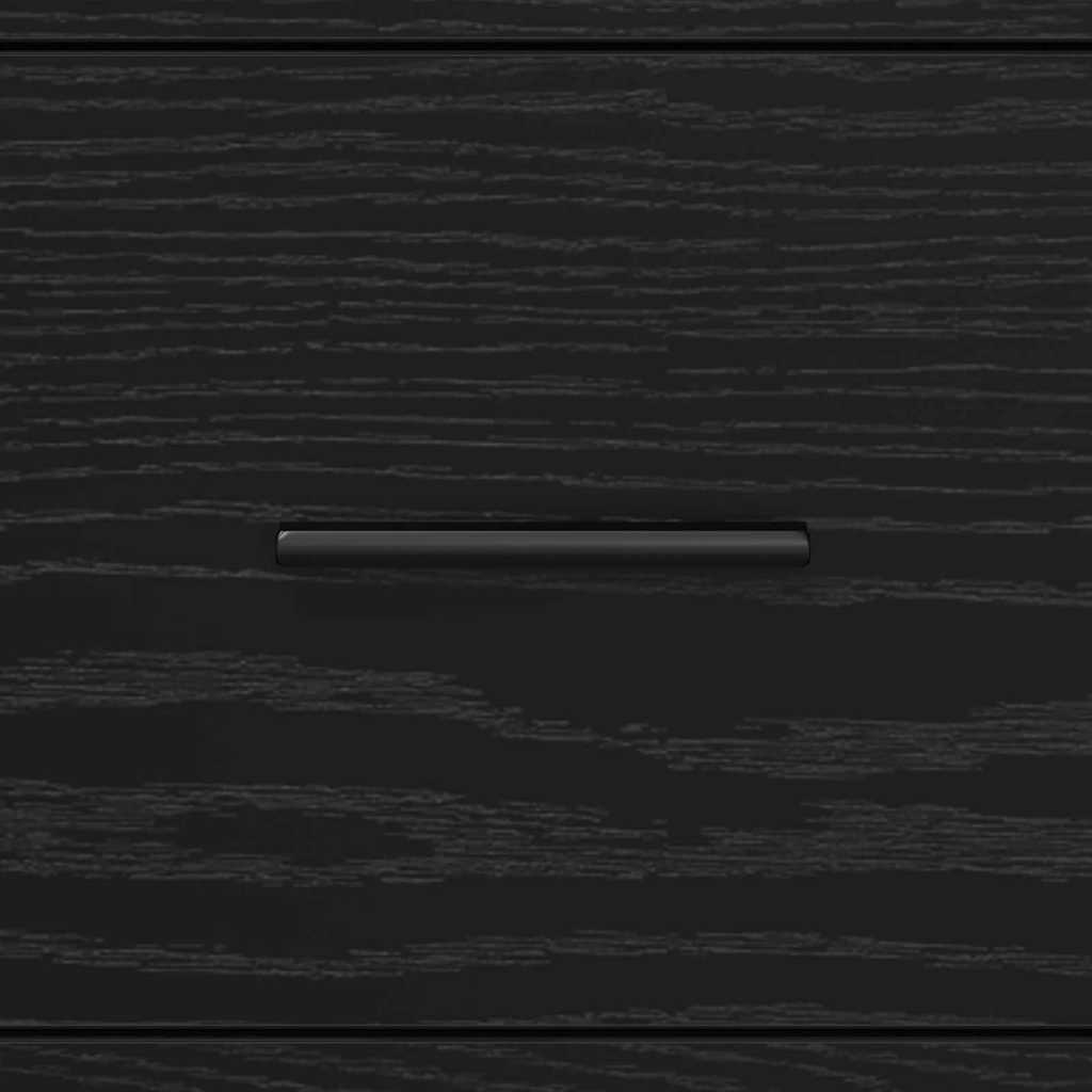 Set di mobili per il bagno Rovere Nero 35 x 37,5 x 166 cm | homemem39