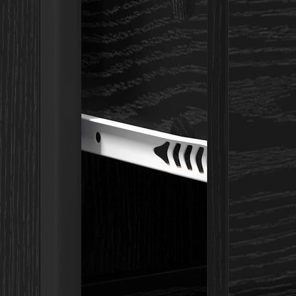Set di mobili per il bagno Rovere Nero 35 x 37,5 x 166 cm | homemem39