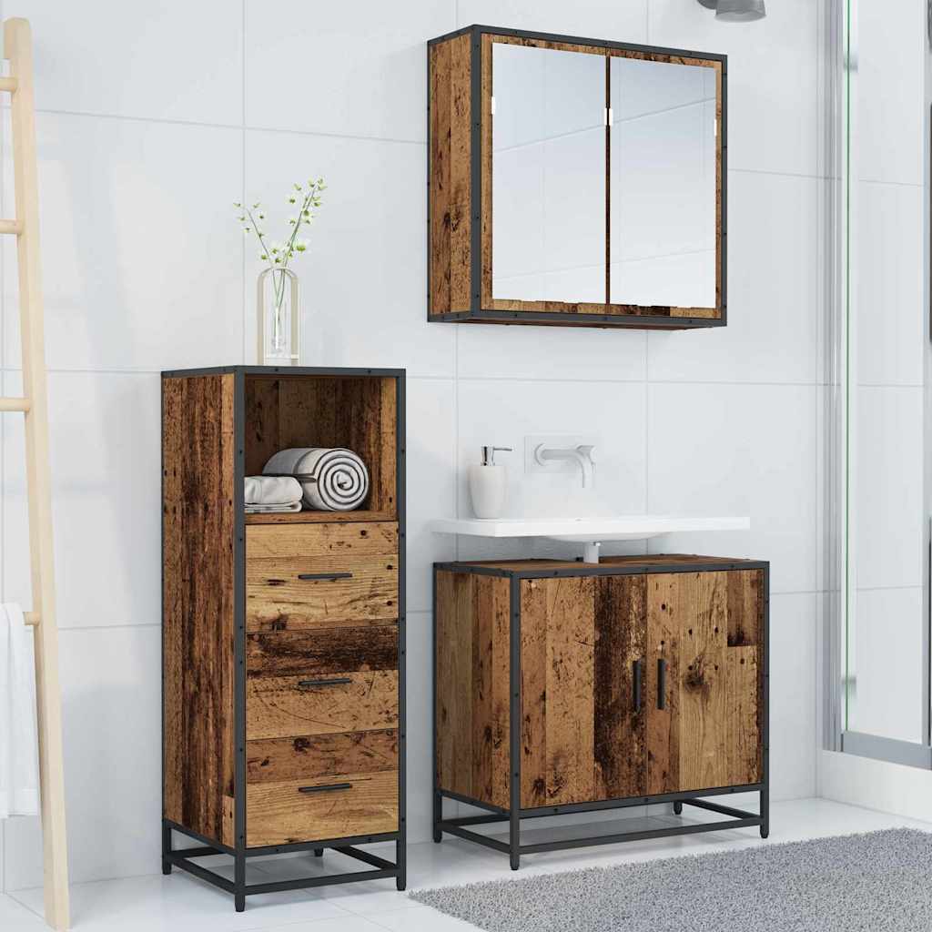 Set di mobili per il bagno Legno vecchio 35 x 37,5 x 100 cm | homemem39