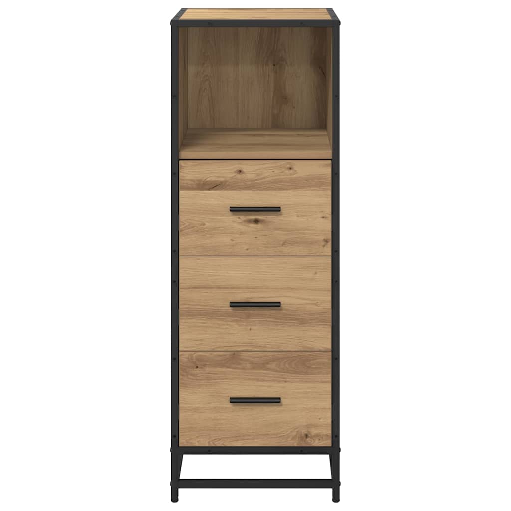Set di mobili per il bagno con cassetto Rovere artigianale | homemem39