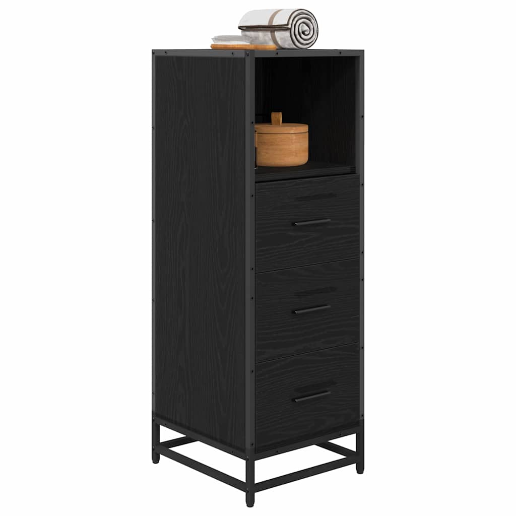 Set di mobili per il bagno Rovere Nero 35 x 37,5 x 100 cm | homemem39