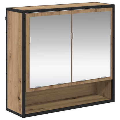 Scaffale da parete Rovere artigianale 65 x 20 x 60 cm